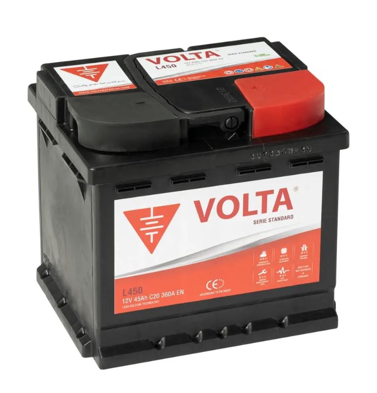 Batería De Coche 45Ah 360A EN Volta L450D Standard