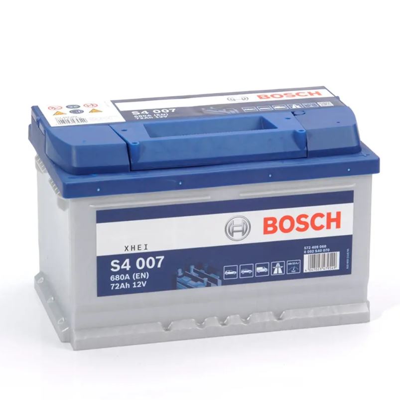 Batería De Coche 72 Ah 680 A EN Bosch S4007