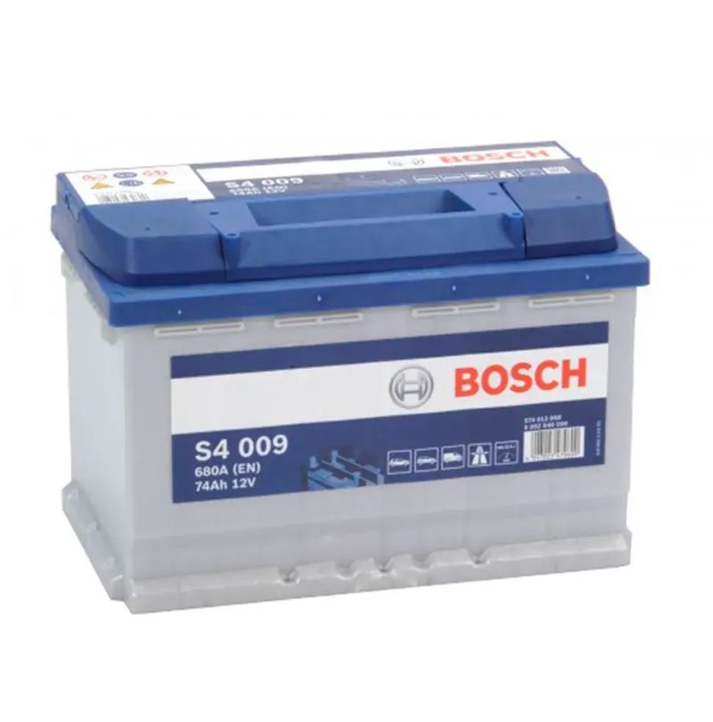 Batería De Coche 74 Ah 680 A EN Bosch S4009 + Izquierda