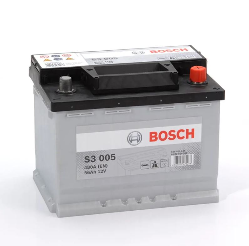 Batería De Coche 56 Ah 480 A EN Bosch S3005