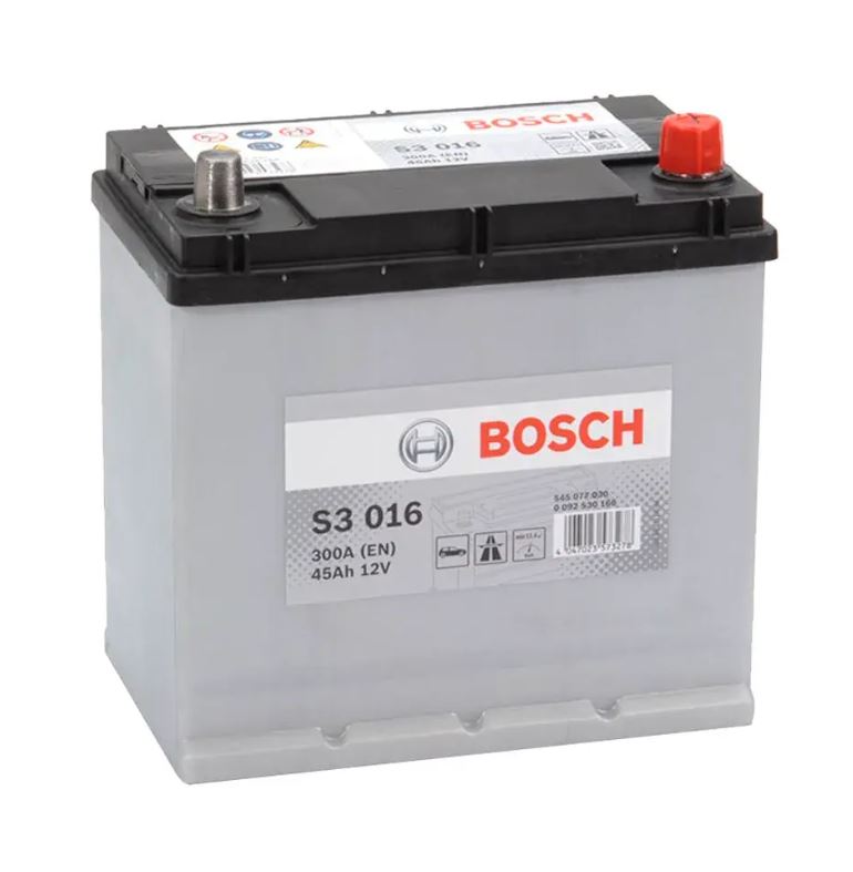 Batería De Coche 45 Ah 300 A EN Bosch S3016