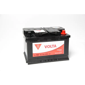 Batería de Coche Volta 75Ah + Derecha