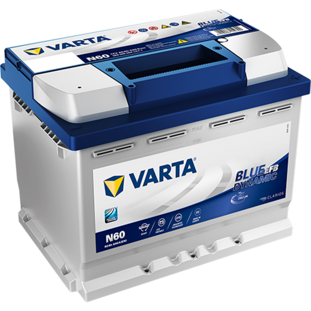 Batería Varta N60 60Ah 640A 12V Blue Dynamic Efb