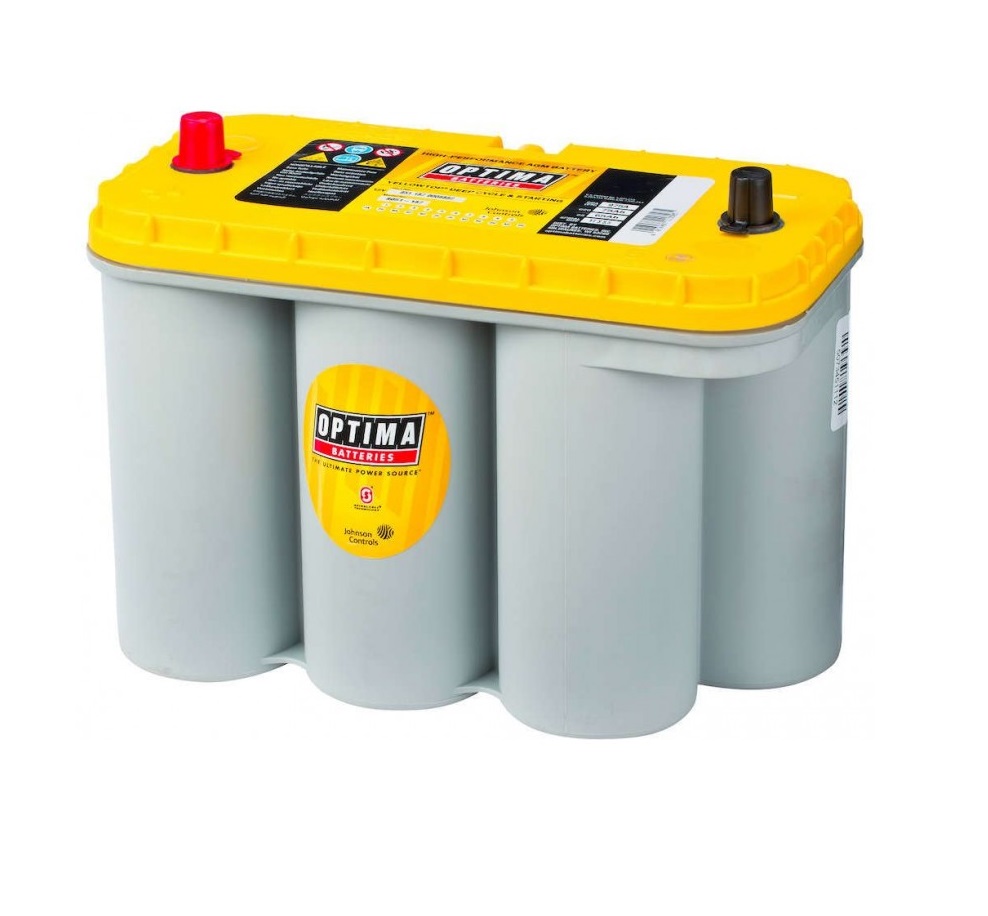 Batería Óptima 75Ah -Bornas Centradas