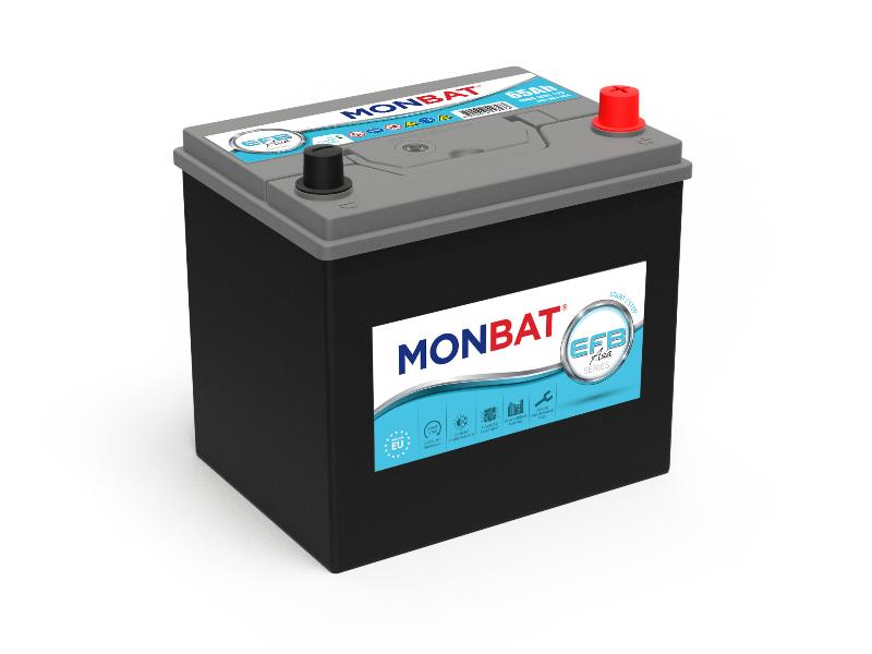 BATERíA MONBAT SERIE EFB 65AH. 560A + DERECHA