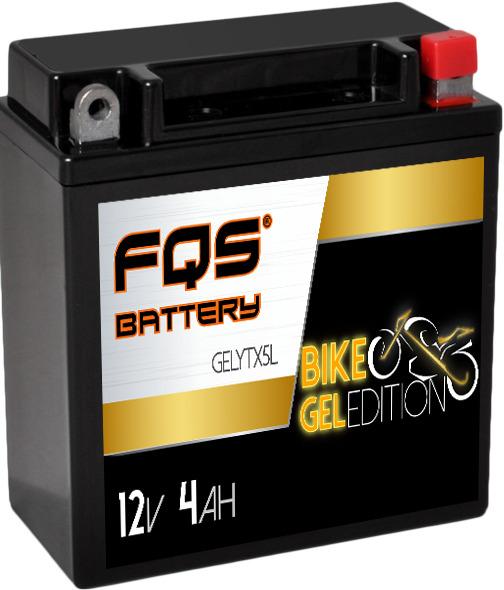 Batería Moto GEL 12v 4Ah 65A CCA + D