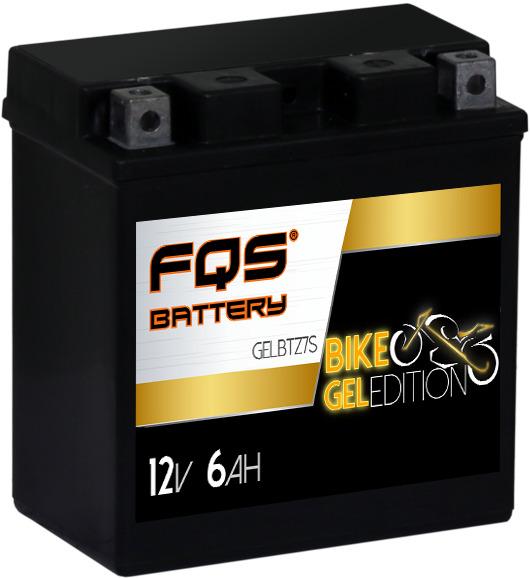Batería Moto GEL 12v 6Ah 130A CCA + D