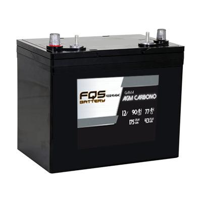 Batería Agm Carbono 12v 90Ah C20 + I