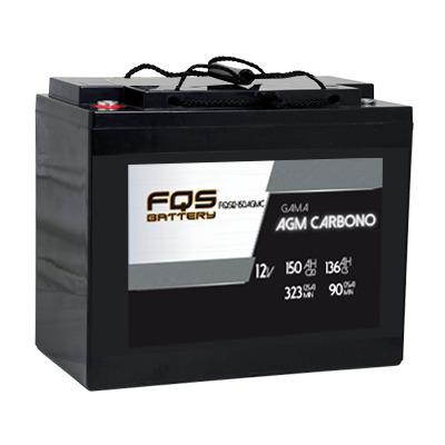 Batería Agm Carbono 12v 150Ah C20 + I