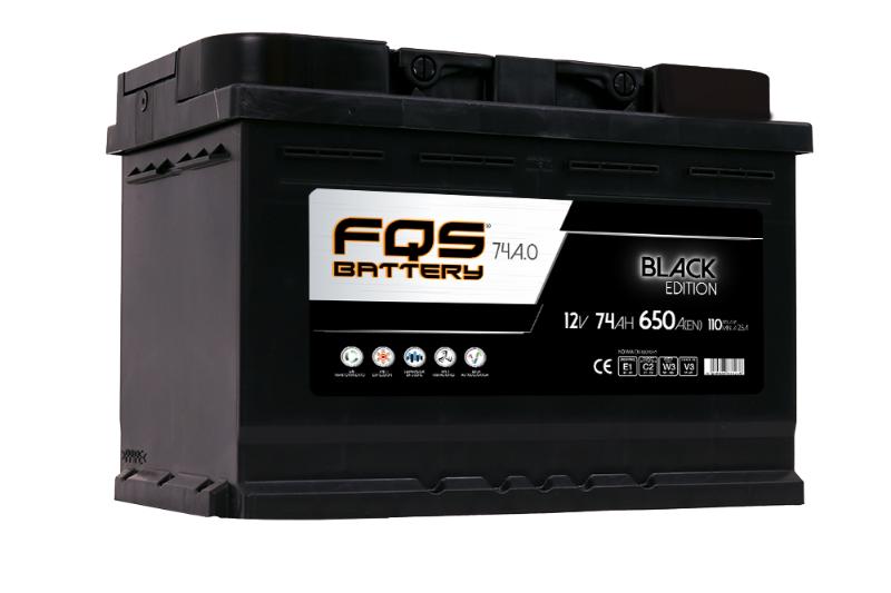Batería Black L3 12v 74Ah 650A En + D