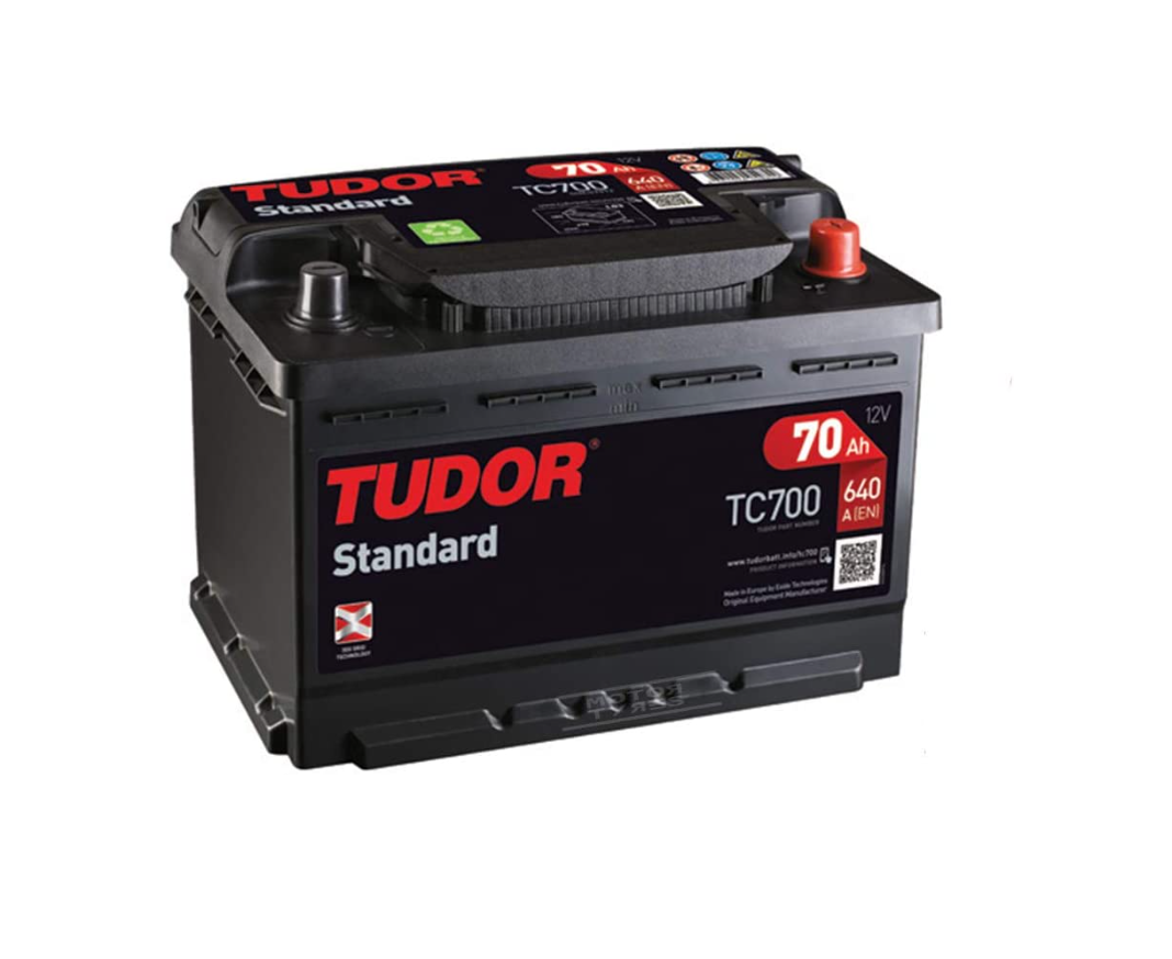 Batería de coche | TUDOR STANDARD 70Ah + Dcha
