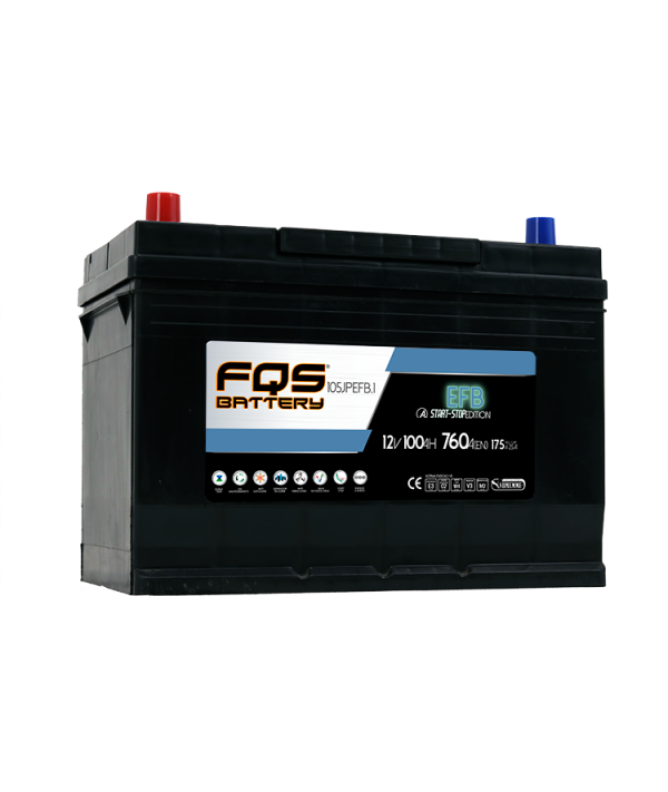 Batería de coche - Gama EFB Edition Start-Stop 100Ah +IZQ
