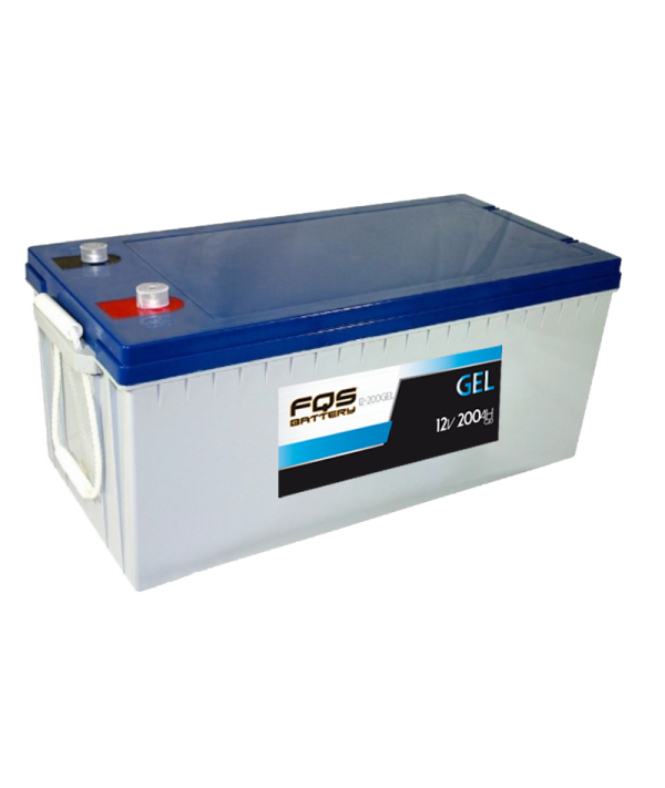 Batería 12-200 GEL Ciclo Profundo 200Ah Polaridad Izda