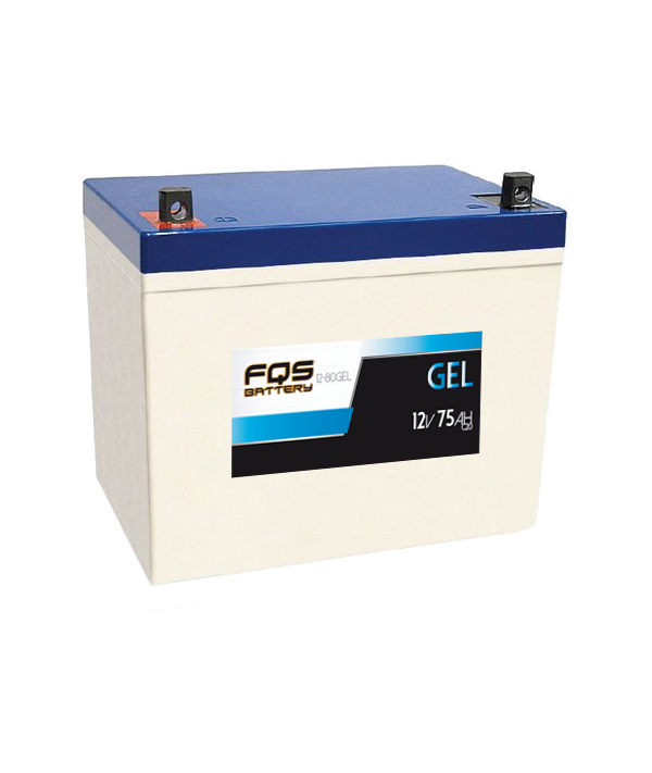 Batería 12-80 GEL Ciclo Profundo 75Ah Polaridad Izda