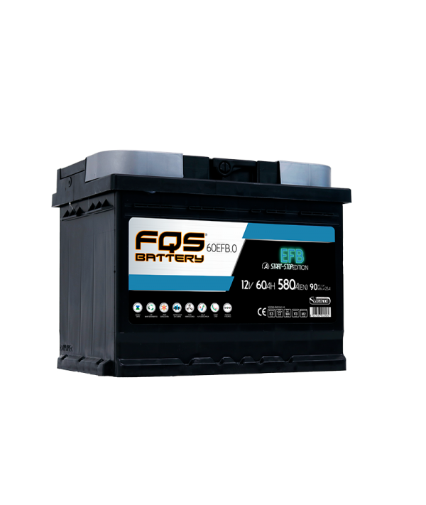Batería de coche - Gama EFB Edition Start-Stop 60Ah +Dcha