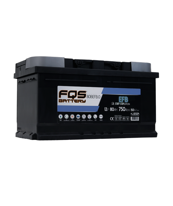Batería de coche - Gama EFB Edition Start-Stop 80Ah +Dcha